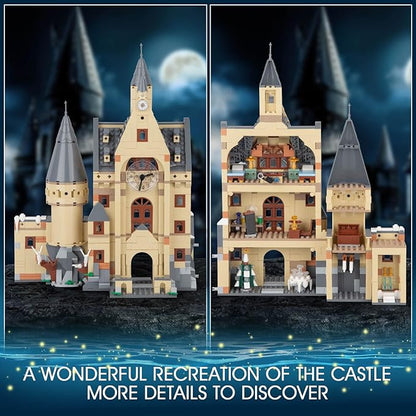 Magic Clock Tower Building Set Creative Castle Mini Building Blocks Kit for Fans Collectible Castle Model Toys Gifts for Adults Teens 14+ (1305PCS)