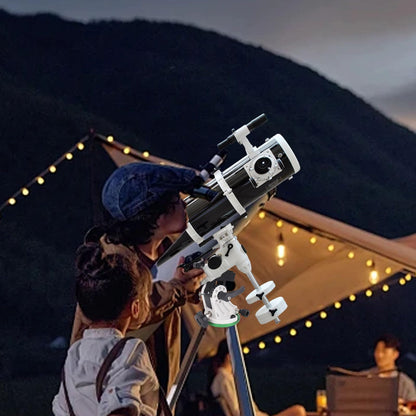 Latitude Adjustment Base, Precision Aluminum Alloy Telescope Mount with 90° Adjustable Knob for Astronomy Enthusiasts and Astrophotographers