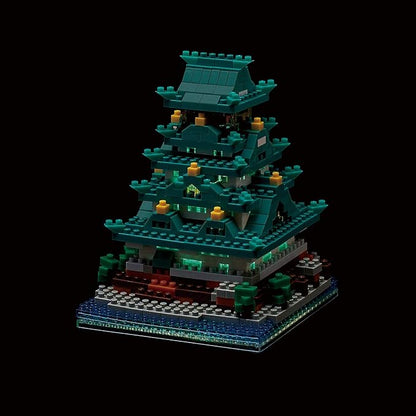 nanoblock - World Famous Buildings - Osaka Castle Sight to See Series Building Kit