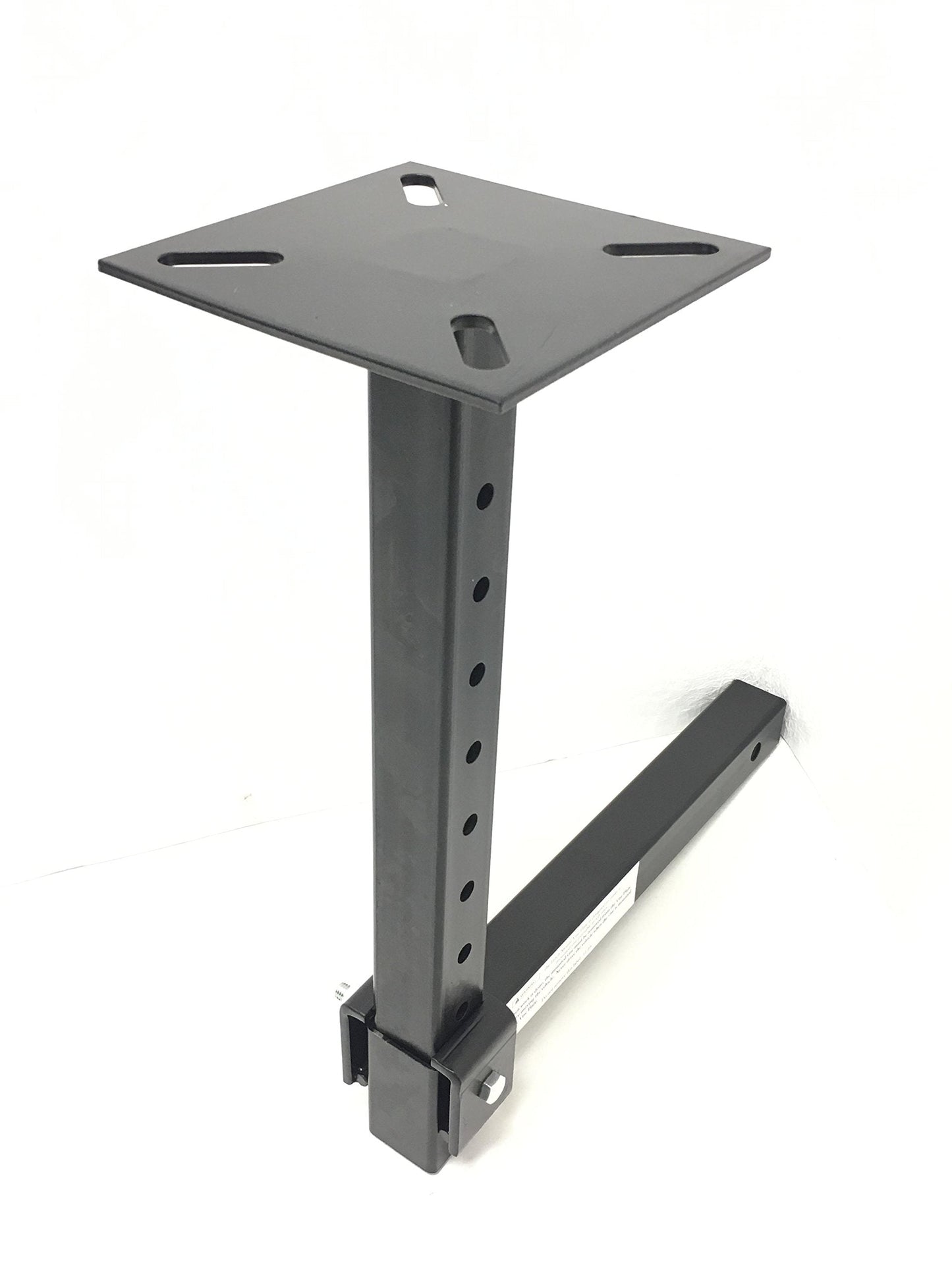 MaxxHaul Hitch Mount Vise Plate Holder Heavy‑Duty 2 Inch Receiver Workbench Mount Portable Vise and Tool Platform for Trucks SUVs and RVs Alloy Steel Construction (80356)