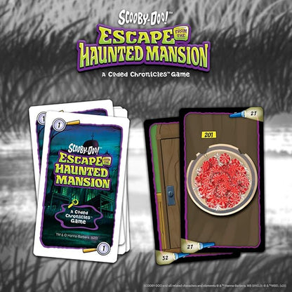Scooby-Doo: Escape from The Haunted Mansion - A Coded Chronicles Game | Escape Room Game for Kids &amp Adults | Featuring Iconic Characters and Mysteries | Officially Licensed Hanna-Barbera Game