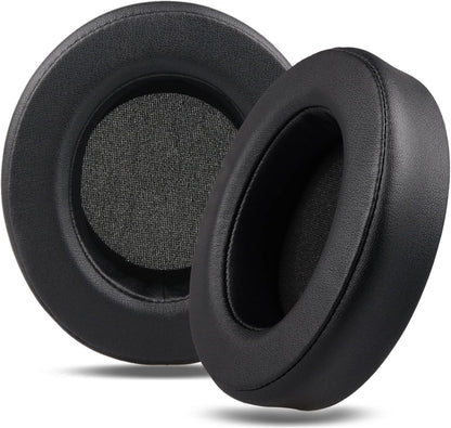 GVOEARS Replacement Ear Pads Cushions for Razer Kraken Pro V2 & Razer Kraken 7.1 V2 Headphones, Ear Cups Earmuffs Made of Premium Protein Leather & Memory Foam, Easy Installation - Black
