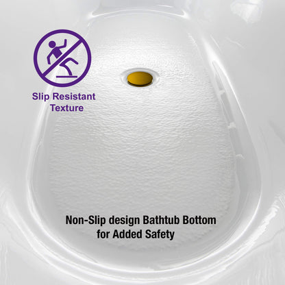 WOODBRIDGE BTA1517-BG-Drain &O Bathtub, Brushed Gold