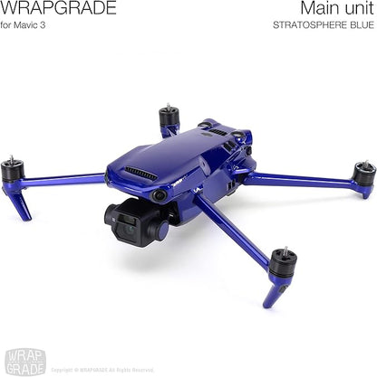 WRAPGRADE Skin Compatible with DJI Mavic 3 Pro (Stratosphere Blue)