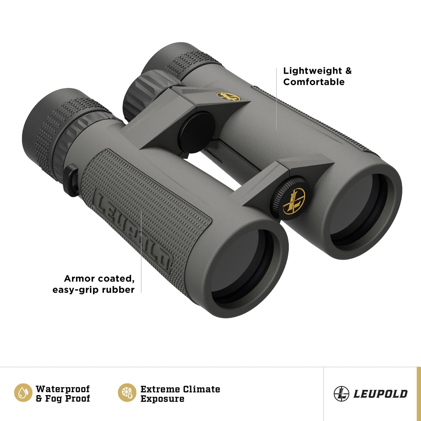 Leupold BX-5 Santiam HD Binoculars, 8x42mm (174481)