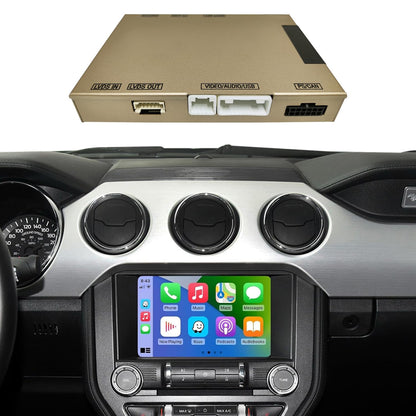 Road Top Wireless CarPlay Android Auto Retrofit Kit for Ford Sync 2 (2013–2015) with 8" Factory Screen, CarPlay Interface Decoder for F150 Explorer Escape Focus Edge Expedition Fiesta Flex