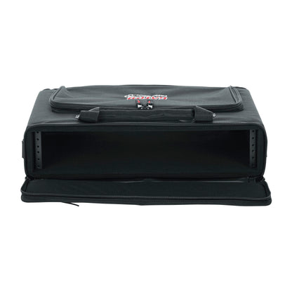 Gator Cases Portable 2U Rack Bag with 14" Rackable Depth, (GRB-2U)