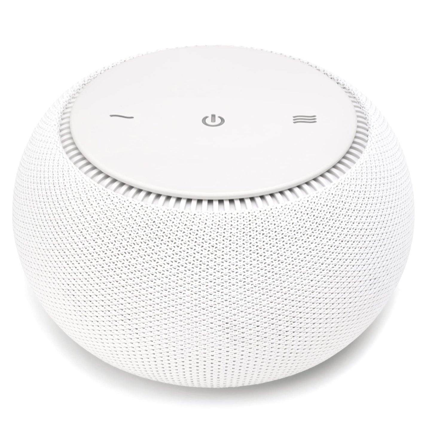 SNOOZ Pro White Noise Sound Machine - Natural Fan Noise, Non-Looping Sound, App Scheduler - Travel Case Included, Sleep Aid for Adults & Baby, 10 Volume Settings, Portable, Gift Registry - Cotton