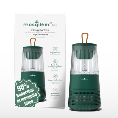 Mosquito Killer Outdoor, Indoor Flying Mosquito Trap, 1 Acre Coverage, Flying Insect Trap, Indoor Bug Catcher Plug in, Compact Mini Size