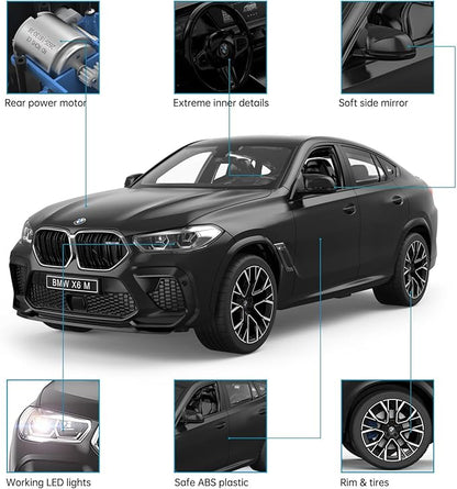 RASTAR BMW RC Car 1/14 BMW X6 M RC Toy Car BMW Remote Control Car for Kids 2.4Ghz