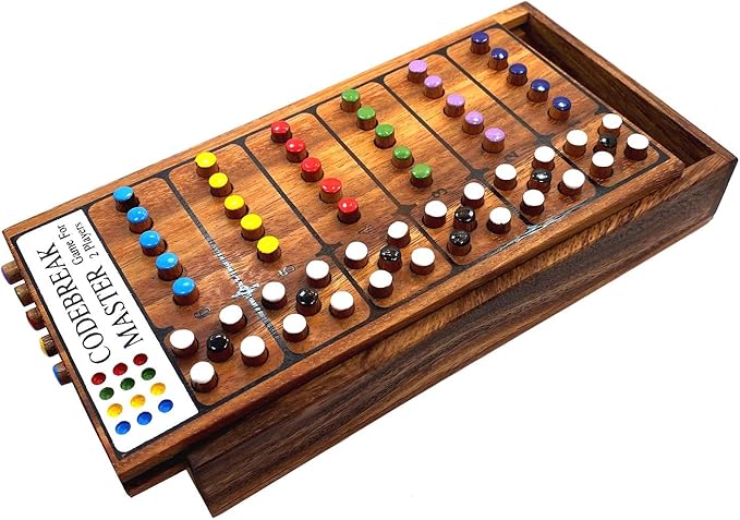 Codebreak Game Top Strategy Wooden Board Games for Age 12+ and Adults
