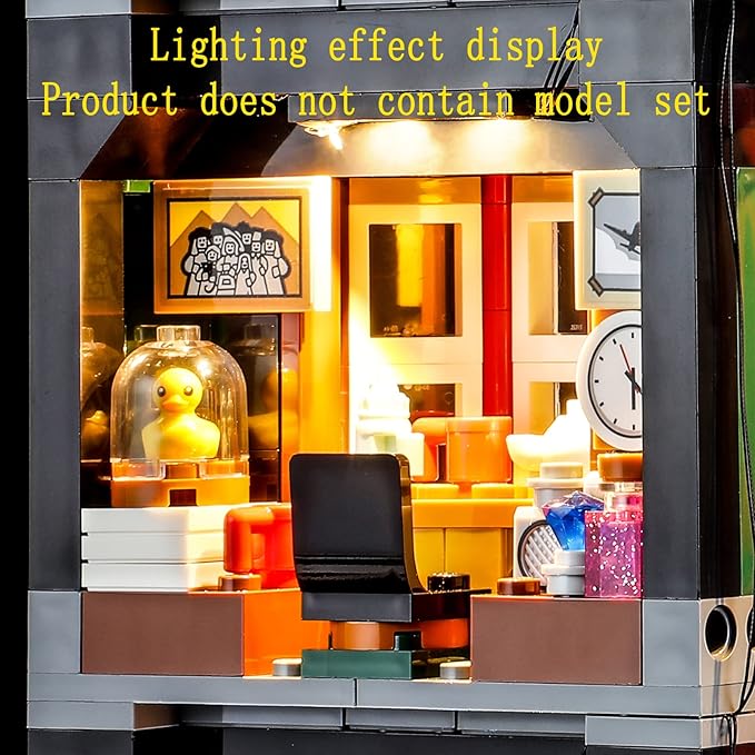 LED Light Kit Compatible with Lego The Ministry of Magic - Lighting Set for 76403 Building Model (Model Set Not Included)