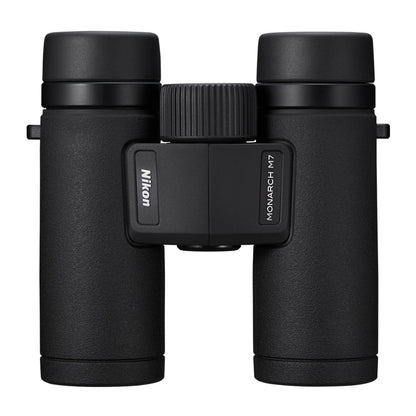 NIKON MONARCH M7 Binoculars | Lightweight Waterproof Fogproof Binoculars with ED Glass & Multilayer Coatings | Wide View, Smooth Focus & Long Eye Relief for Birdwatching, Wildlife & Outdoor Use, 8x30