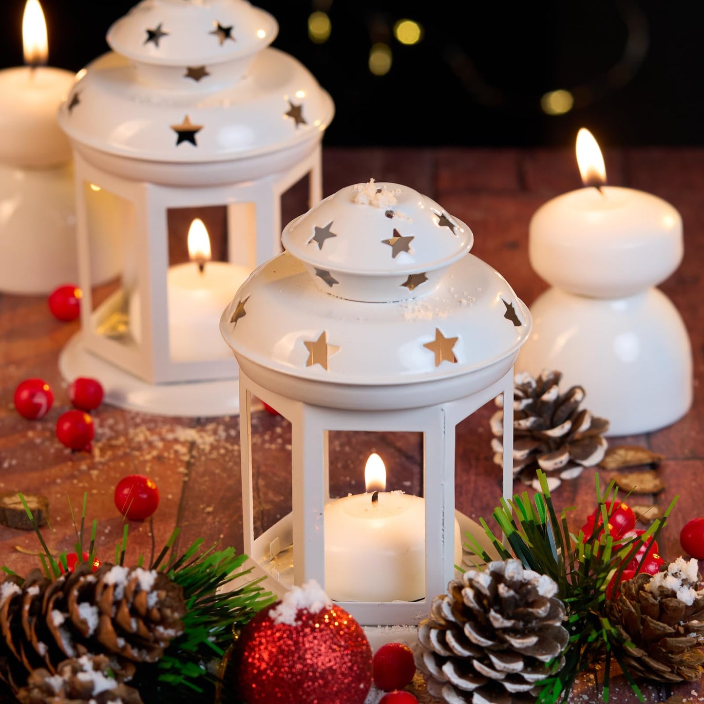 48 Pack White Floating Candles 3 inch Unscented Floating Candles for Centerpieces 8 Hours Long Burn Time-3” Floating Candle Bulk for Wedding Cylinder Vases