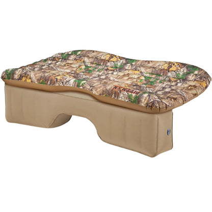 Pittman Outdoors Backseat Bed Air Mattress – 60” Rear Seat Mattress for Trucks & SUVs – Includes Portable DC Air Pump – Truck Air Mattress for Back Seat Travel & Camping – Camo Print