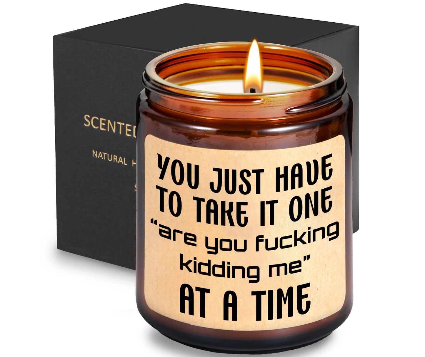JOLIMENT Scented Candle - Gifts for Women, Men, Coworker, Friend, Boss - BFF Birthday Present, Friendship Presents for Her - Funny Gift Birthday Gift for Him - Office, Relaxing Gifts for Women