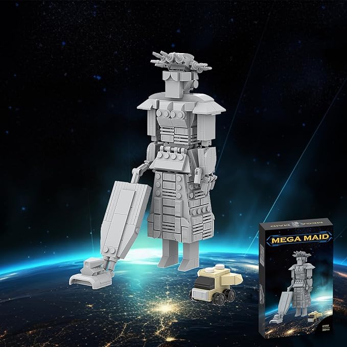 Mega Maid Spaceballs Creative Building Kit for AdultKidsDesktop Building Set Toy Christmas Bithday Gift(362PCS)