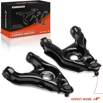 A-Premium 2 x Front Lower Control Arms, with Ball Joint and Bushing, Compatible with Ford F-150 1997-2003, F-150 Heritage 2004, F-250 1997-1999, Expedition & Lincoln Blackwood, Navigator, RWD Only