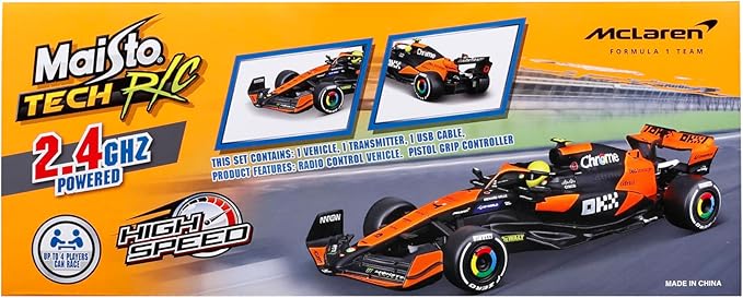 Maisto Tech R/C 1:24 McLaren MCL38 (2024) Norris #4