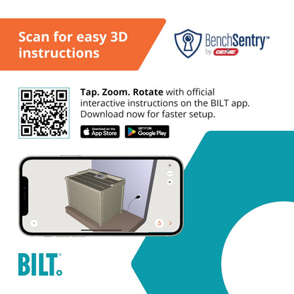 BenchSentry Connect by Genie Tan Package Delivery Box for Outside