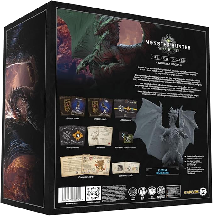 Monster Hunter World The Board Game: Kushala Daora Expansion