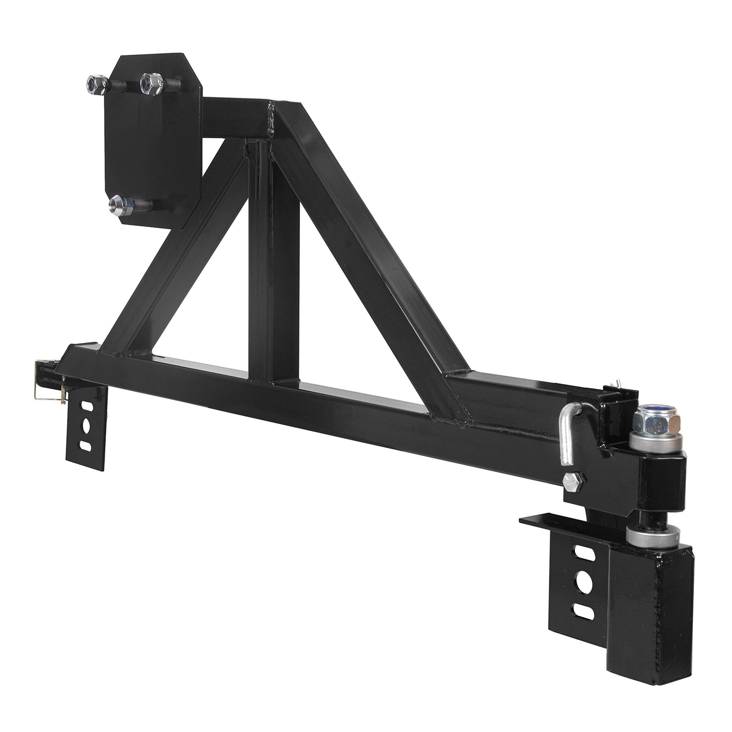 ECOTRIC Tire Carrier Mount Compatible with All Hummer H2 w/Drop Down Option Black, Heavy Duty