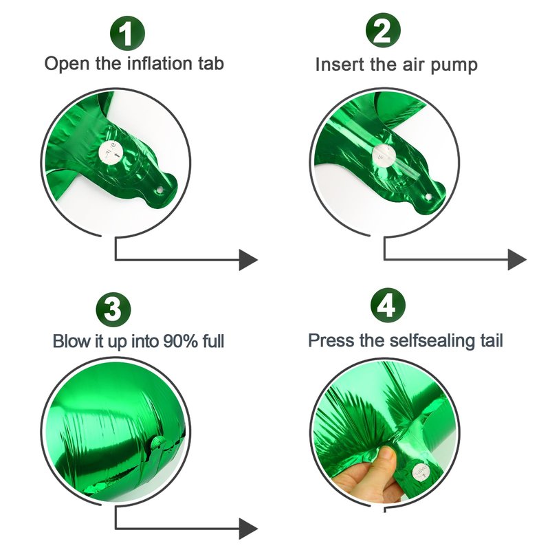 Dark Green Number 18 Balloon 40 Inch, 18th Birthday Party Decorations for Children, Giant 18 Foil Balloon for Party Supplies