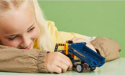 LEGO Technic Dump Truck 42147 2in1 Toy Set Construction Vehicle Model to Excavator Digger Engineering Toys Gift for Kids Boys Girls Ages 7 Plus