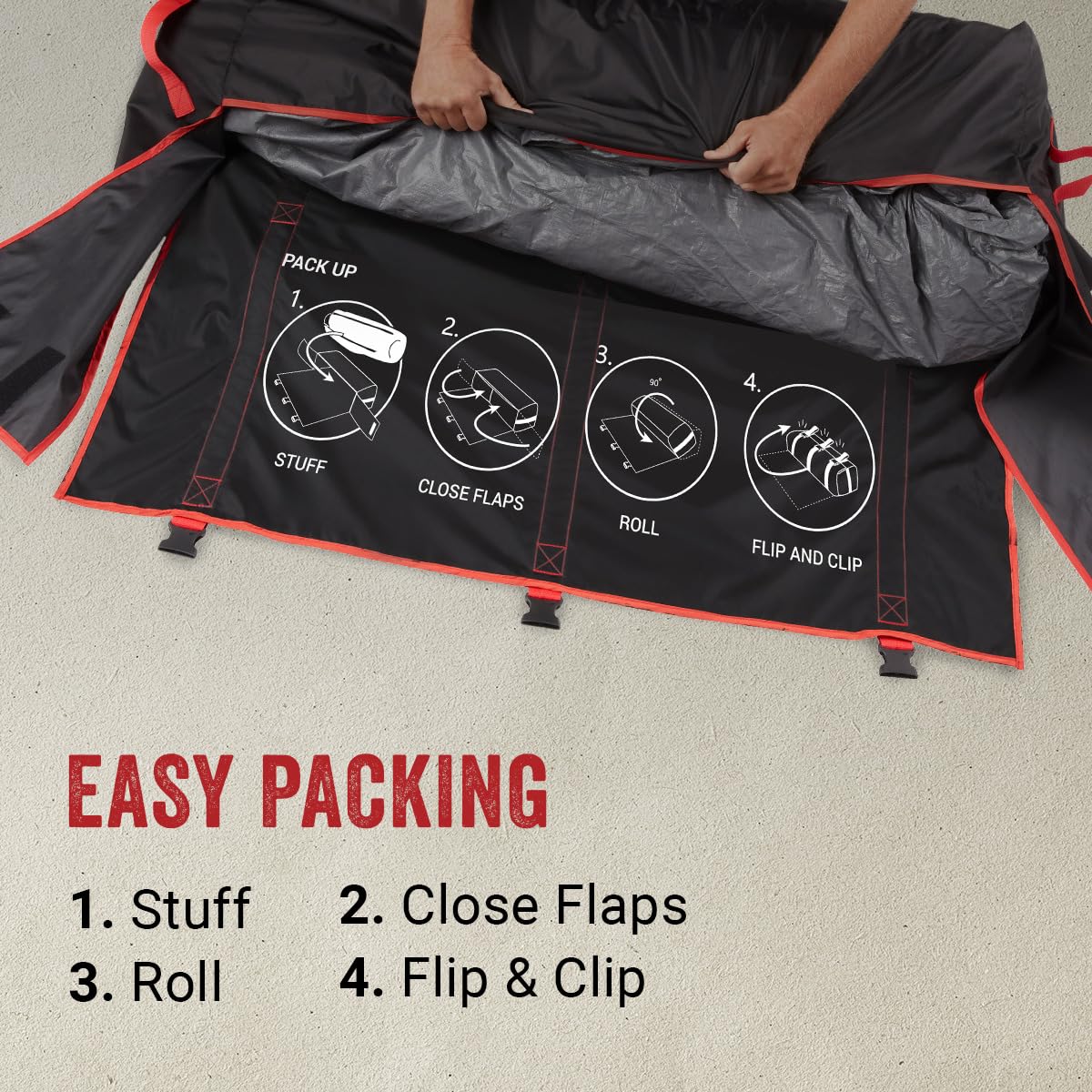 Coleman Skylodge Instant Tent with Rainfly, 4/6/8 Person Family Tent Sets Up in a Minute, Includes Pre-Attached Poles & Carry Bag