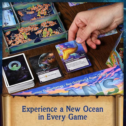 Northstar Game Studio Oceans Board Game - Beautiful Strategy Ecosystem Game | Families Teens &amp Adults - 2-4 Players Age 12+ 90 Mins