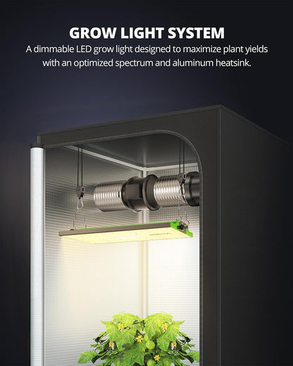 VIPARSPECTRA P700 Grow Light - 70W Dimmable Full Spectrum LED for Indoor Plants | 11000 Lumens, Perfect for Seedlings & Vegetables