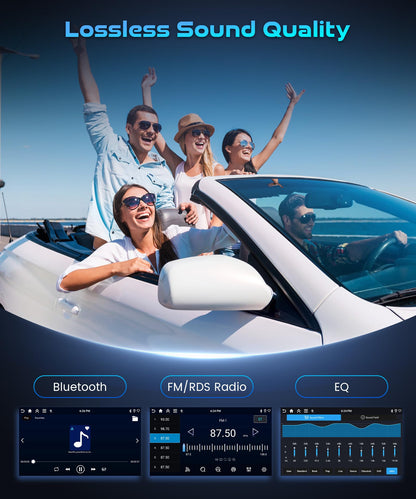 Rimoody 4G+64G Android 15 Car Stereo for Ford Expedition 2007-2014 (Manual A/C) Wireless Carplay Android Auto, 9'' in-Cell Screen Head Unit with GPS/Bluetooth 5.0/FM RDS/EQ/5G-WIFI Backup Camera SWC
