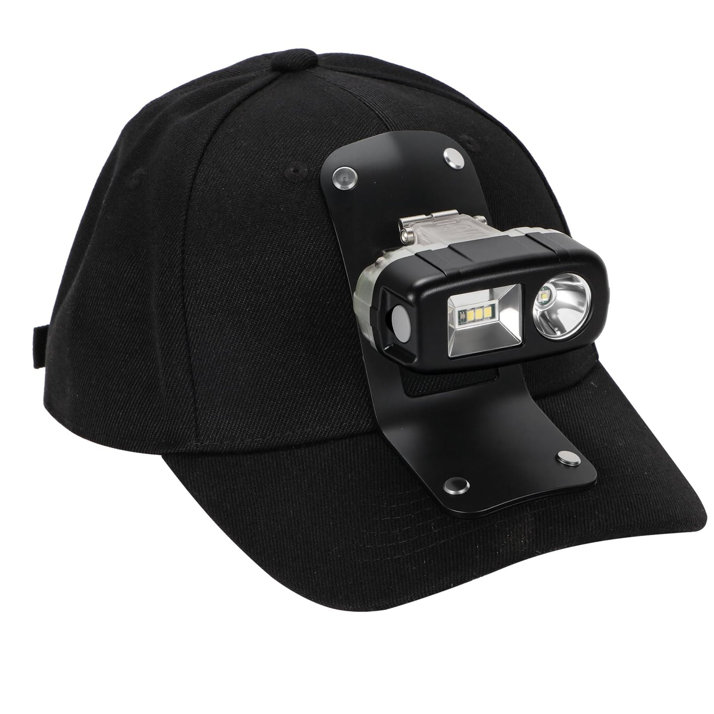 Yongkist Rechargeable LED Headlamp with Spotlight and Floodlight High Brightness Mining Headlamp Waterproof Hard Hat Light for Hunting, Camping, Night Work, Caving