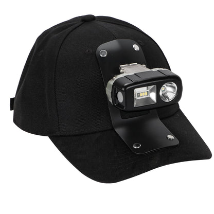 Yongkist Rechargeable LED Headlamp with Spotlight and Floodlight High Brightness Mining Headlamp Waterproof Hard Hat Light for Hunting, Camping, Night Work, Caving