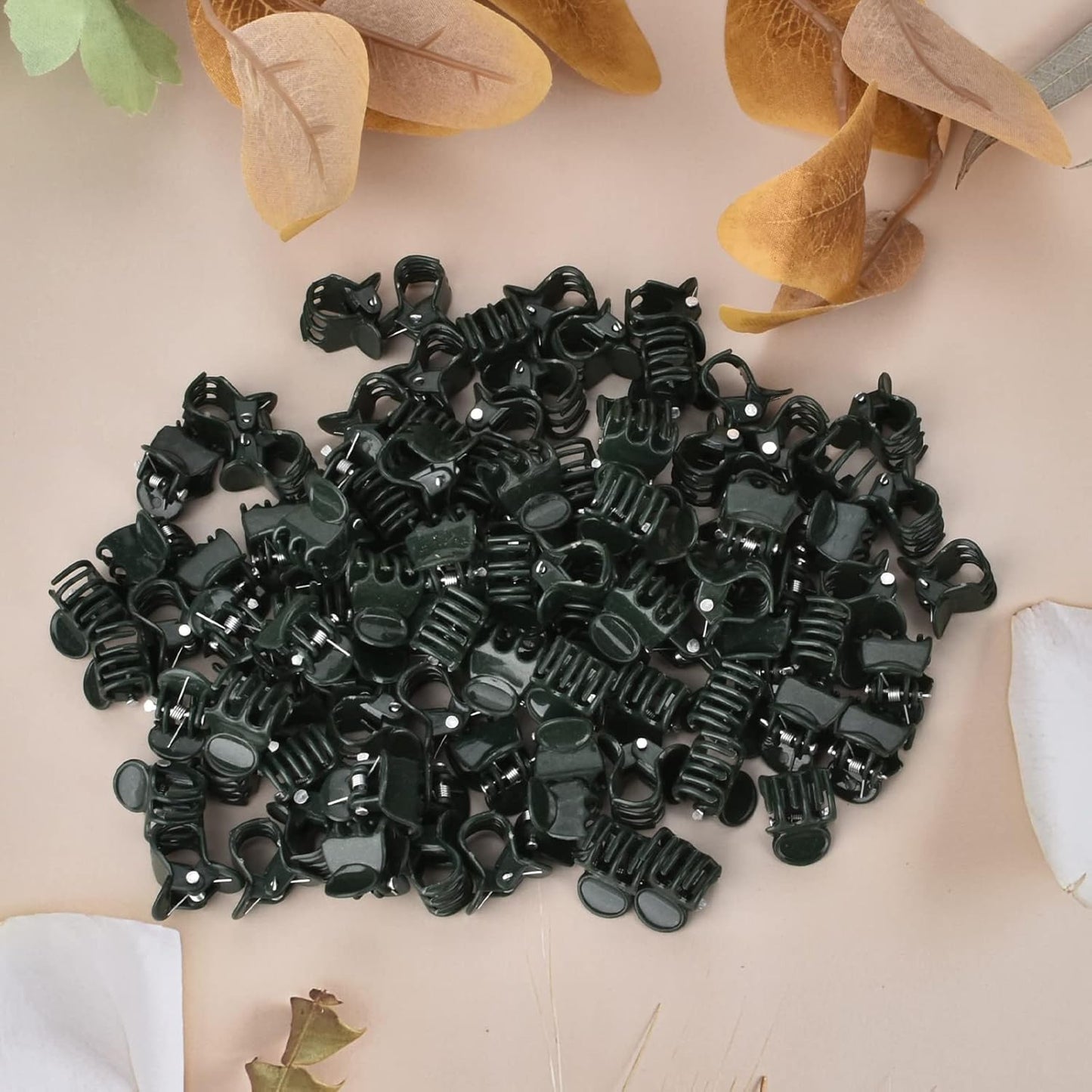 AccEncyc Plant Clips - 100 Pcs Orchid Support Clips for Stems, Vines & Climbing Plants