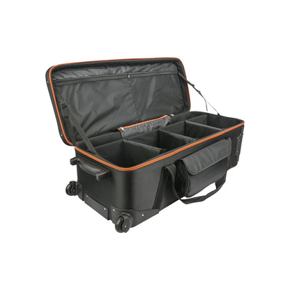 MagicLine Photo Studio Trolley Case with Side Pocket 39.4"x14.6"x13"/100x37x33 cm, Rolling Camera Case Bag, Carrying Bag with Wheels for Light Stands,Tripods,Flashes,Telescopes