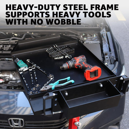 BESTOOL Mobile Work Table Adjustable 32''to 50''