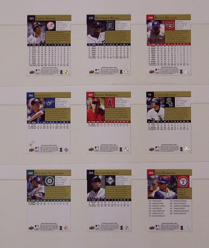 Trading Card Display Frame for 15 Standard Trading Cards - Black Frame with Dark Blue (White Trim) Mat