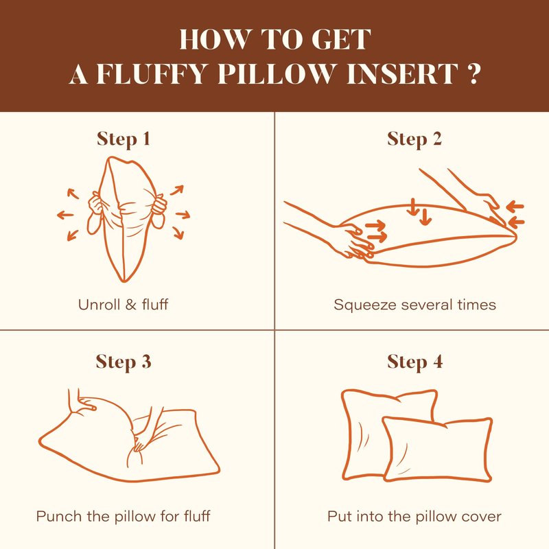 DOWNSTORIA 26x26 Euro Pillow Inserts Pack of 2, Natural Feather Down Pillows with 100% Cotton Cover
