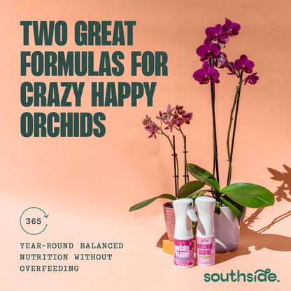Southside Orchid Grow Fertilizer - 7.1 Oz Gentle Formula for Reviving Dormant Orchids | Easy Continuous Spray