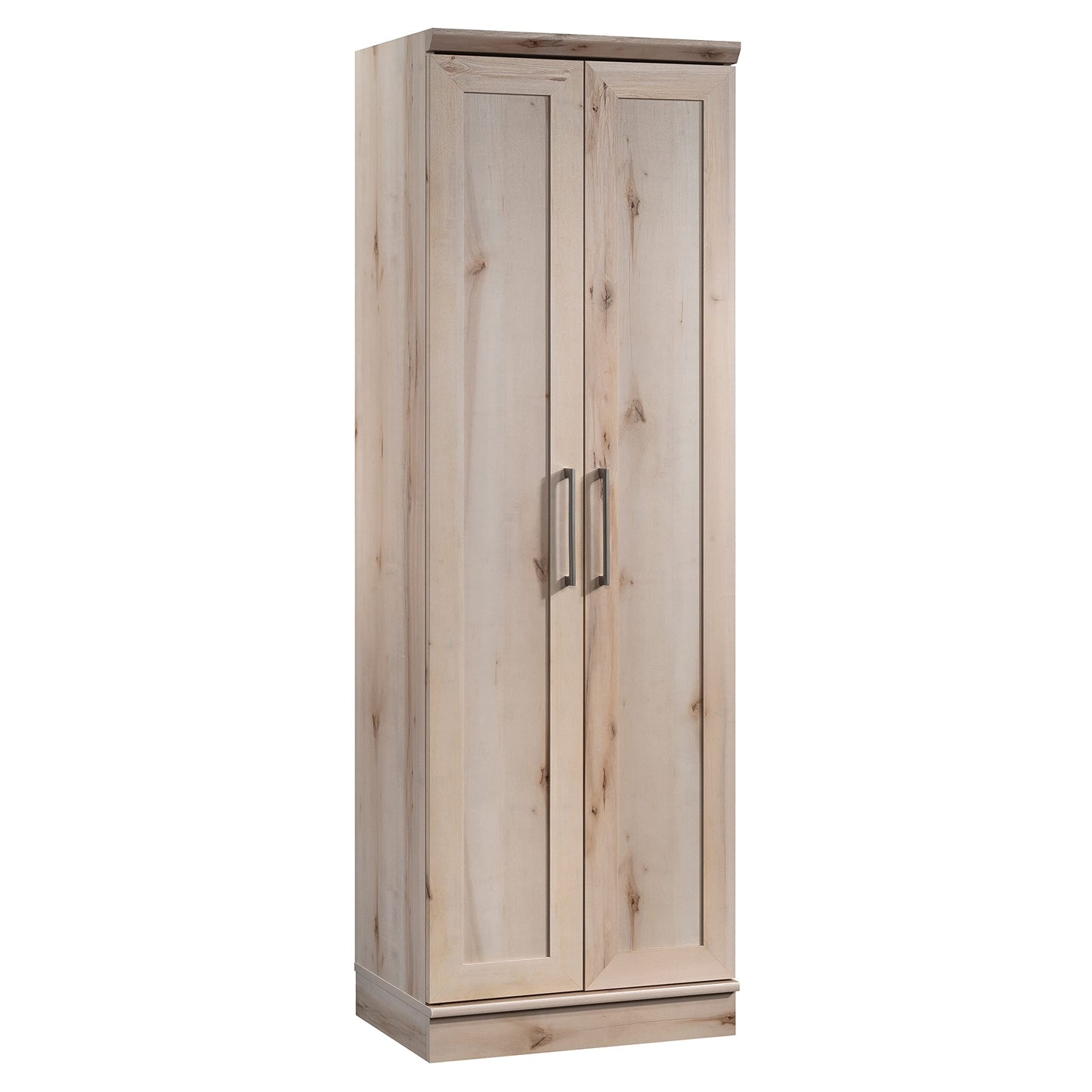 Sauder Miscellaneous Storage Craft & Sewing Armoire (Pacific Maple) HomePlus Two Door Storage Pantry Cabinet (Pacific Maple Finish)