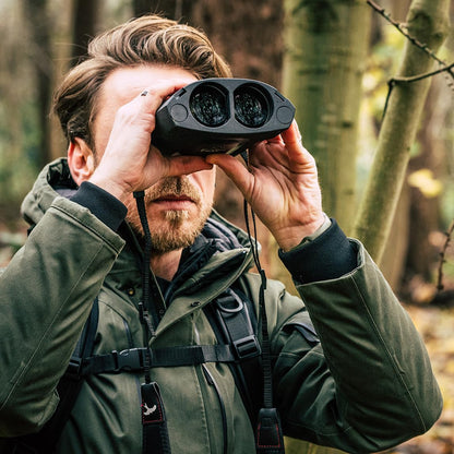Kite Optics APC STABILIZED 18x50 ED High Performance Binoculars for Hunting and Bird Watching/Marine Use - 18x Magnification with Image Stabilization, IPX 7 Waterproof, Li-Ion Battery, +30 Hours