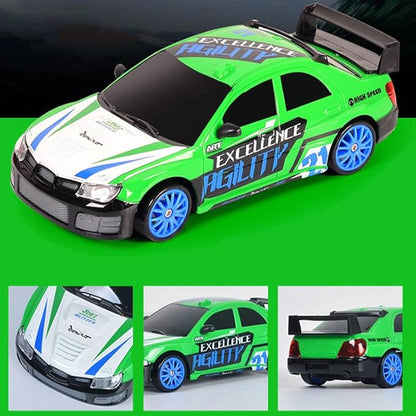 Liberty Imports RC Drift Car 1/24 2.4GHz 4WD Remote Control Sport Racing On-Road Vehicle with LED Light Batteries and Drift Tires (Style 3)