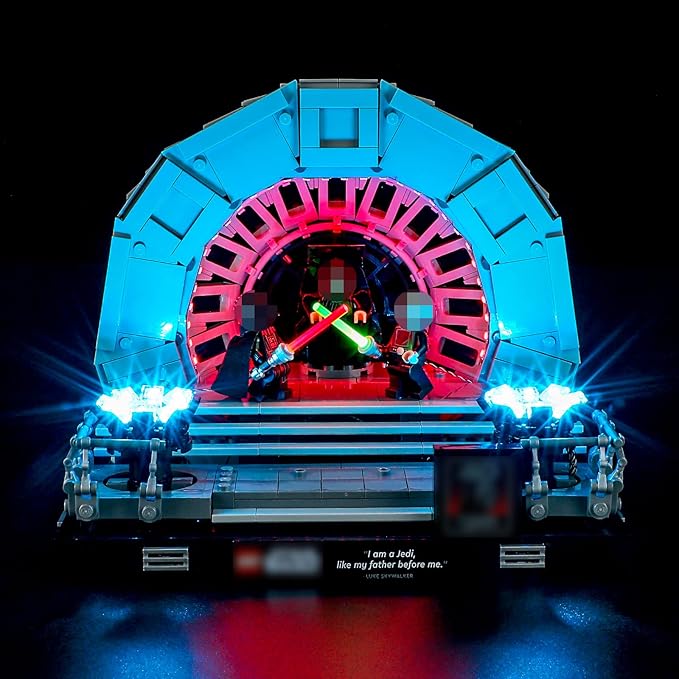 BRIKSMAX Led Lighting Kit for LEGO-75352 Emperor's Throne Room Diorama - Compatible with Lego Star Wars Building Blocks Model- Not Include Lego Set