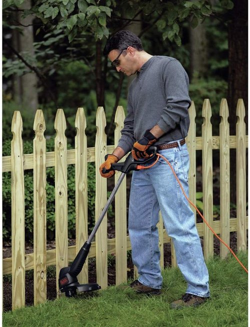 BLACK+DECKER Electric Trimmer/Edger - Powerful 3.5 Amp Motor, 12-Inch Cutting Width