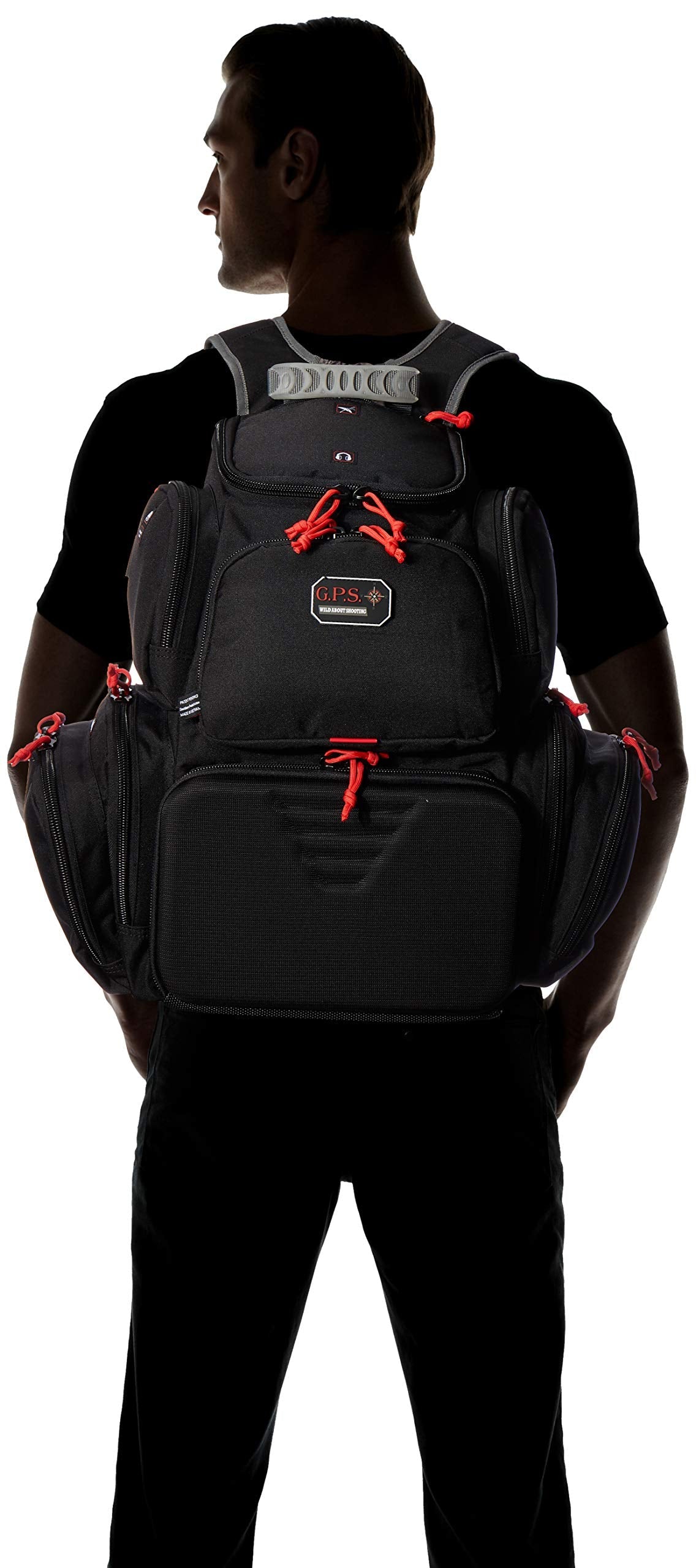 G.P.S. Wild About Shooting G.P.S. Handgunner Range Backpack Black
