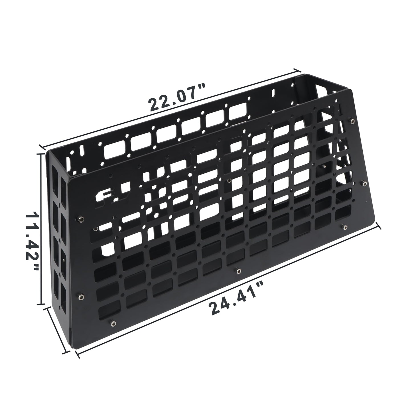 HIGH FLYING for Toyota FJ Cruiser (XJ10) 2007-2014 Car Molle Panels Storage Modular System Trunk Shelf Organizer Interior Rear Cargo Racks (Driver Side Storage Box)