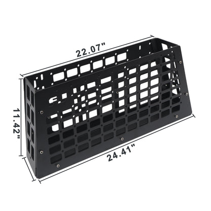 HIGH FLYING for Toyota FJ Cruiser (XJ10) 2007-2014 Car Molle Panels Storage Modular System Trunk Shelf Organizer Interior Rear Cargo Racks (Driver Side Storage Box)