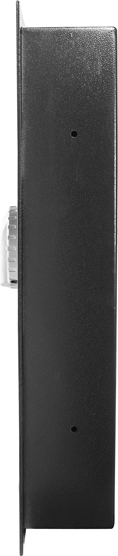 Barska Biometric Fingerprint Wall Safe with Adjustable Shelves – Steel Security Safe with Pry-Resistant Deadbolts, Mountable for Home, Office, and Business Use - In wall safe - Hidden Safe Cabinet