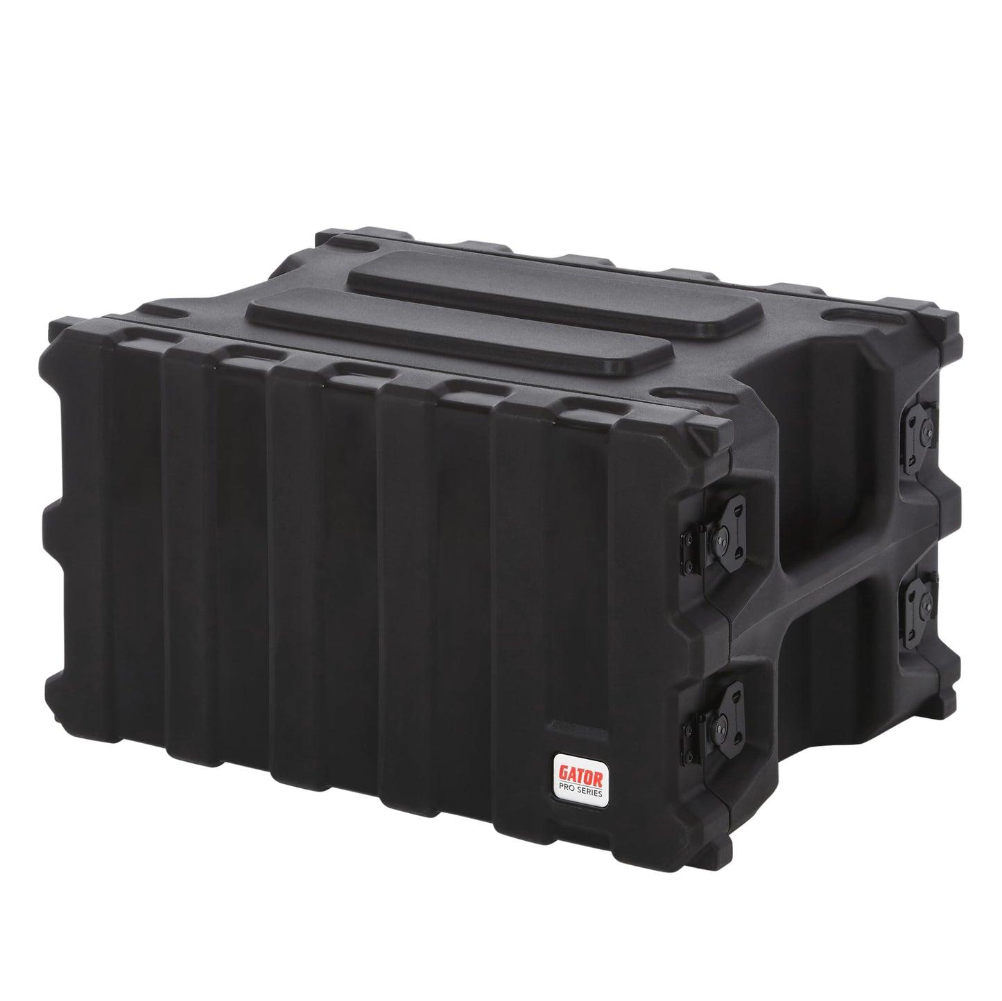 Gator Cases Pro Series Rotationally Molded 6U Rack Case with Shallow 13" Depth; Made in USA (G-PRO-6U-13)